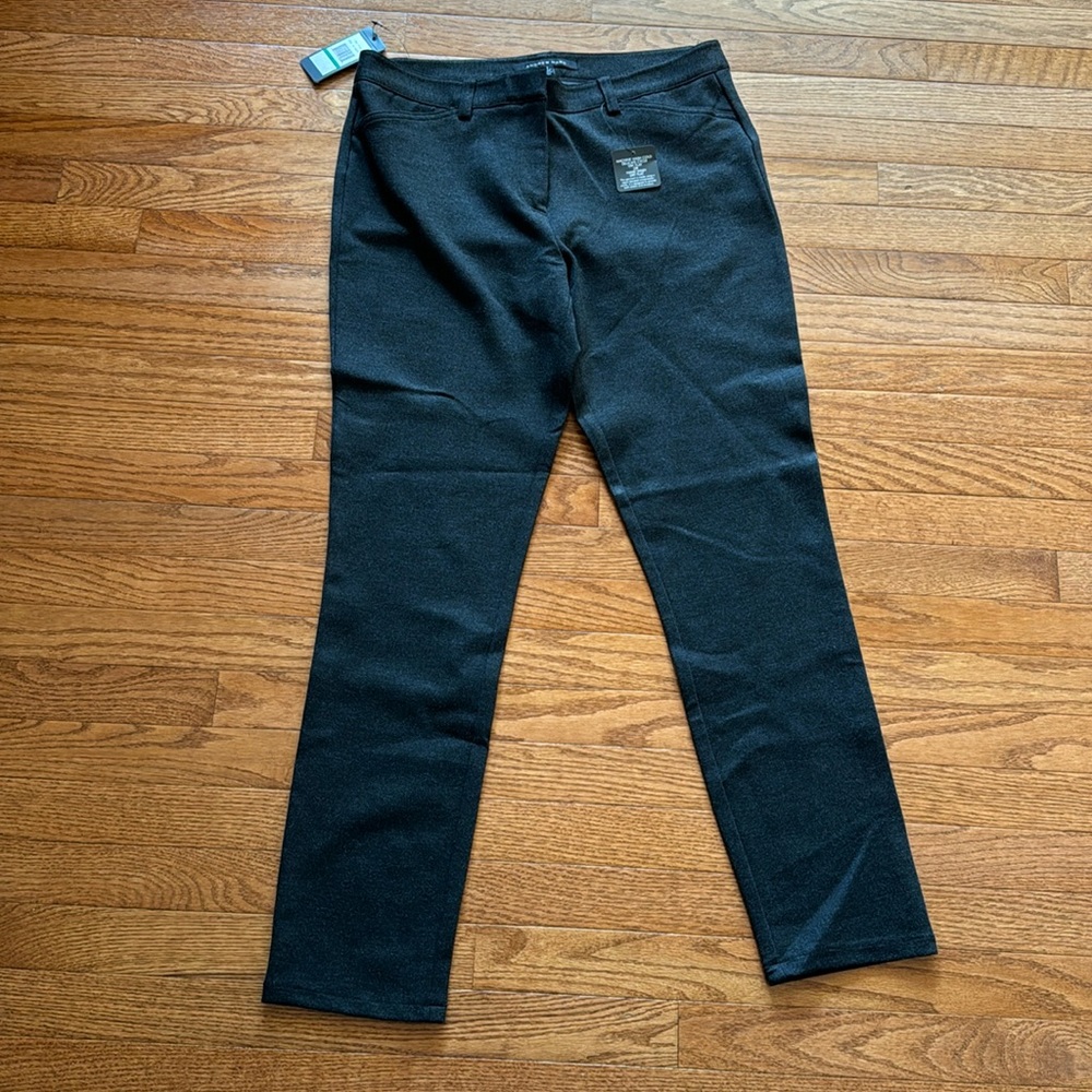 NWT Andrew Marc Womens Ponte Stretch Pants